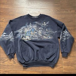 Graphic crewneck